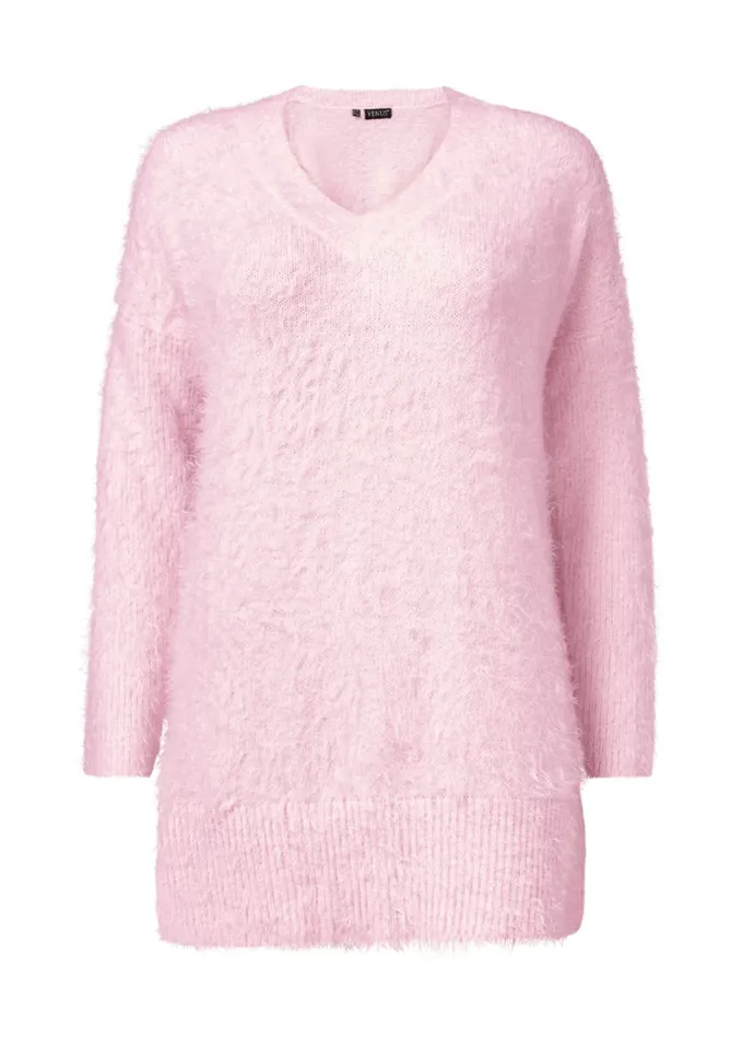 VNECK SWEATER Pink Women VENUS Pullover