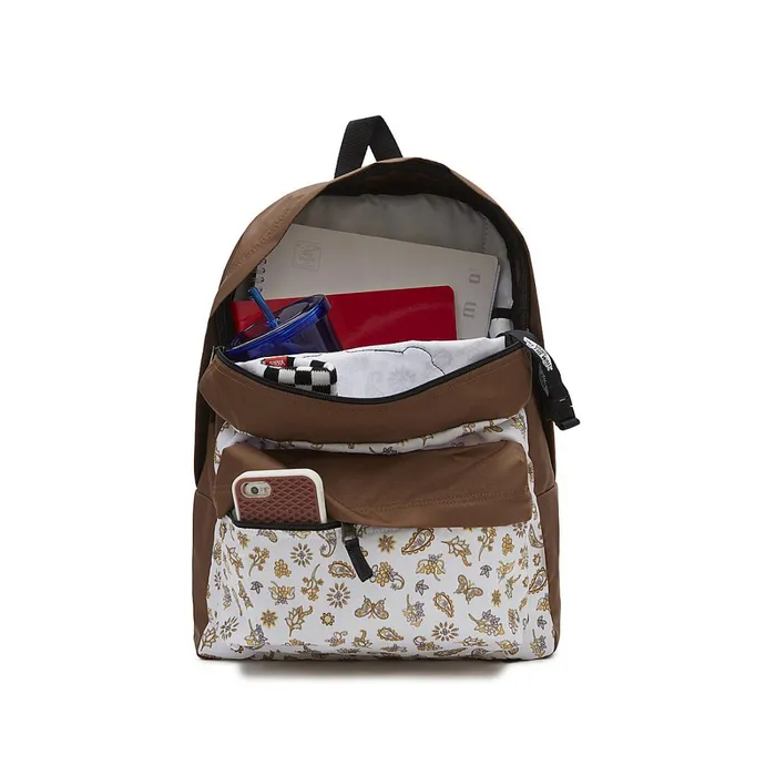 Vans Bags and Backpacks Women Realm Backpack Beige