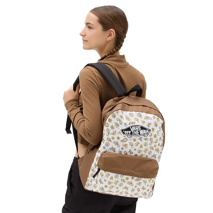 Vans Bags and Backpacks Women Realm Backpack Beige