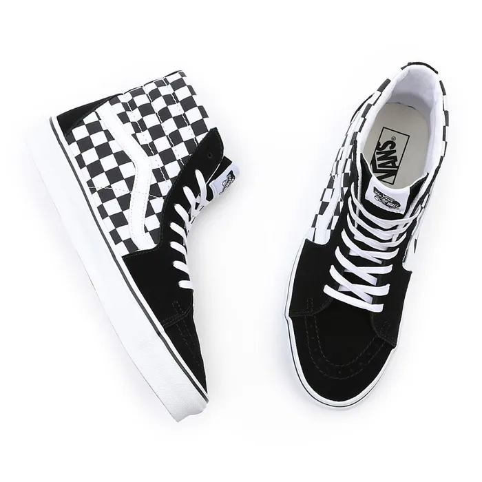 Vans Classics Men Checkerboard SK8Hi Shoes Black