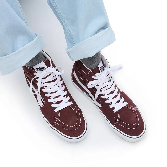 Vans Classics Men Color Theory Sk8Hi Shoes Brown