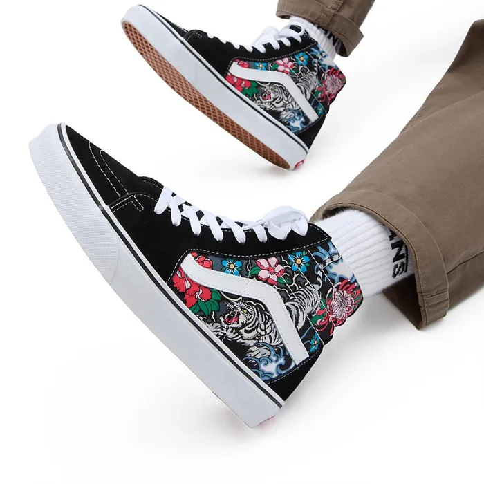 Vans Classics Men Sk8Hi Tiger Floral Shoes Multicolour