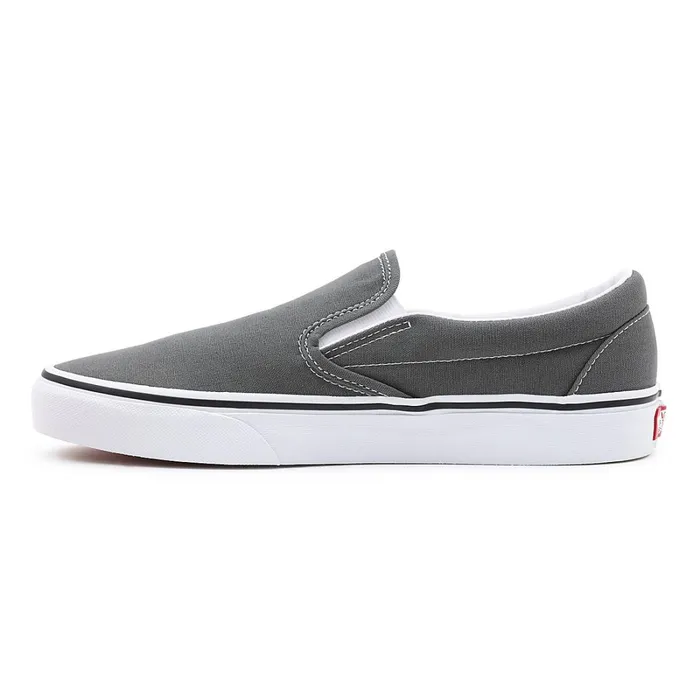 Vans Classics Women Canvas Classic SlipOn Shoes Grey