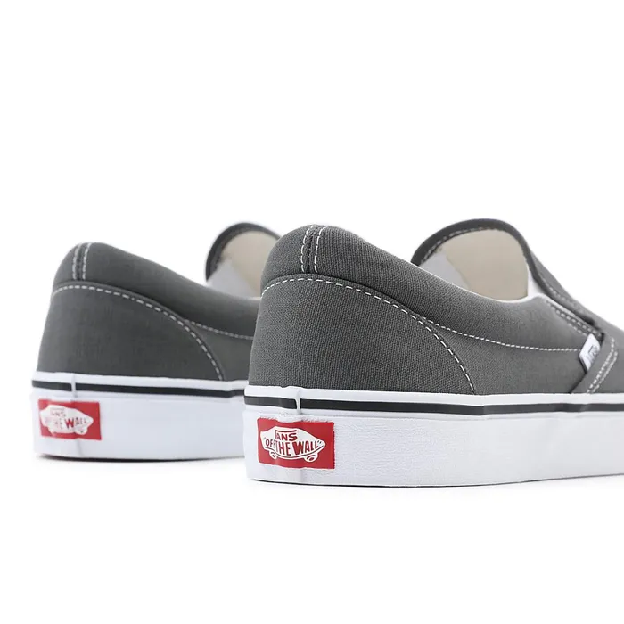 Vans Classics Women Canvas Classic SlipOn Shoes Grey