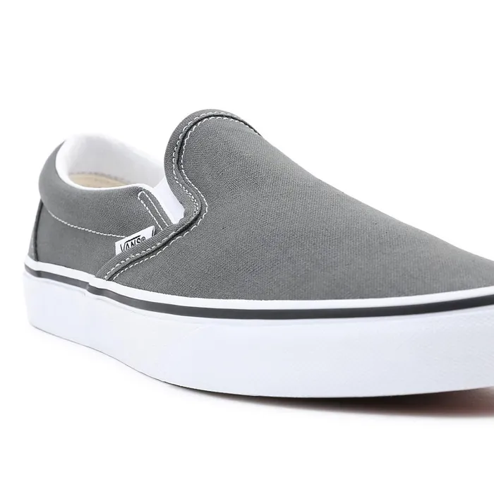 Vans Classics Women Canvas Classic SlipOn Shoes Grey