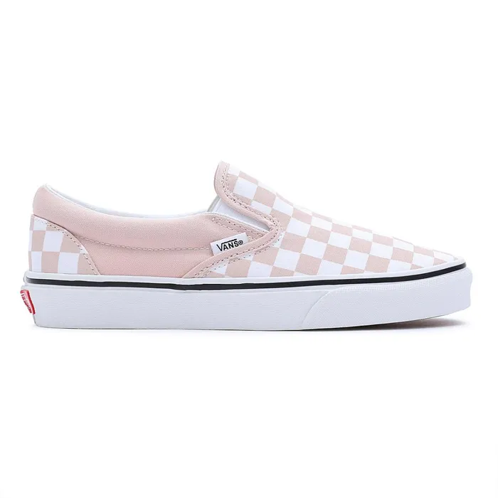 Vans Classics Women Checkerboard Color Theory Classic SlipOn Shoes Pink