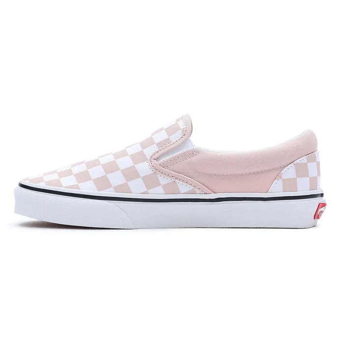 Vans Classics Women Checkerboard Color Theory Classic SlipOn Shoes Pink
