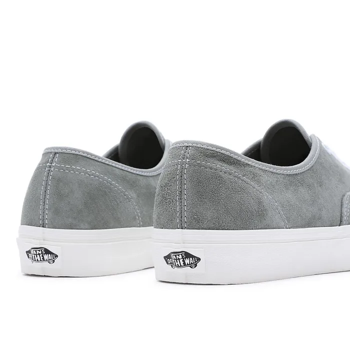 Vans Classics Women Pig Suede Authentic Shoes Grey