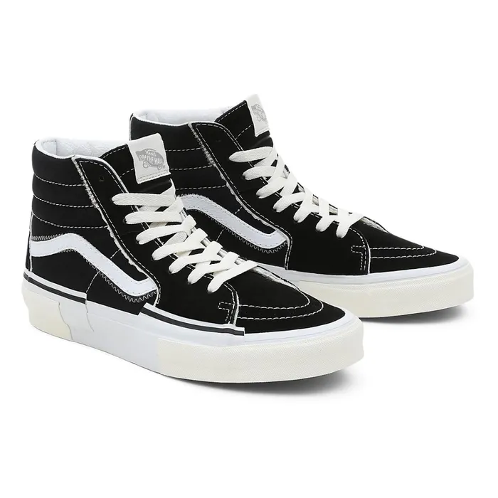 Vans Classics Women Sk8Hi Reconstruct Shoes Black