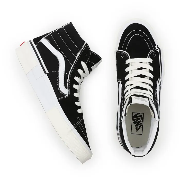 Vans Classics Women Sk8Hi Reconstruct Shoes Black