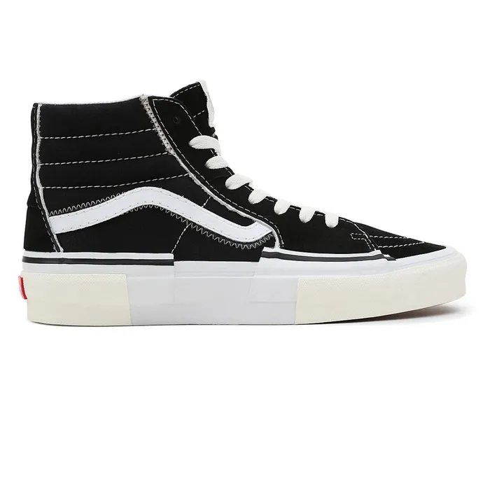 Vans Classics Women Sk8Hi Reconstruct Shoes Black