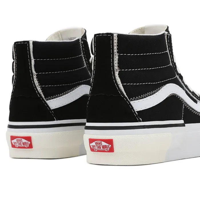 Vans Classics Women Sk8Hi Reconstruct Shoes Black