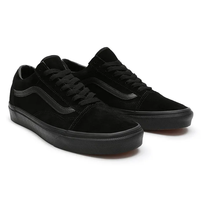 Vans Classics Women Suede Old Skool Shoes Black