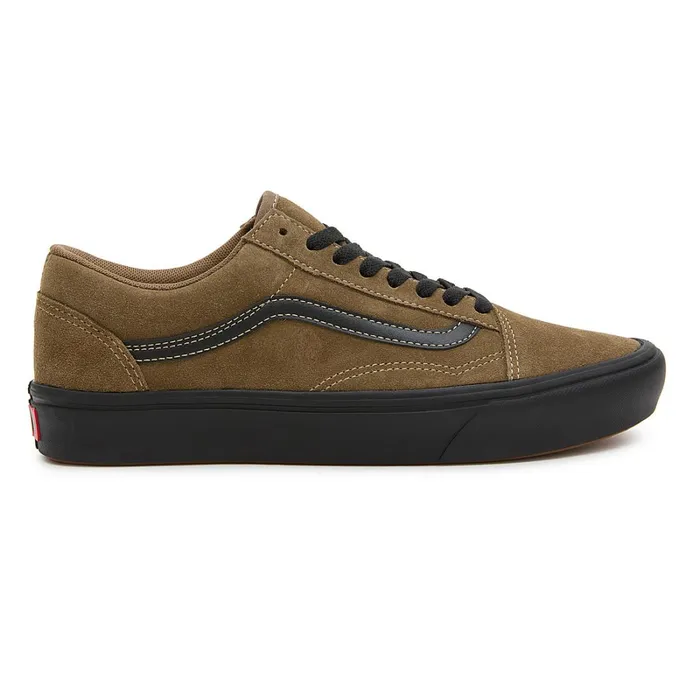 Vans Comfycush Shoes WomenMen Old Skool ComfyCush Suede Shoes Brown