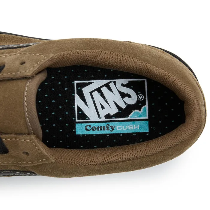 Vans Comfycush Shoes WomenMen Old Skool ComfyCush Suede Shoes Brown