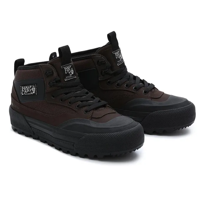 Vans HiTop Shoes Men Half Cab GORETEX MTE3 Shoes Black Brown