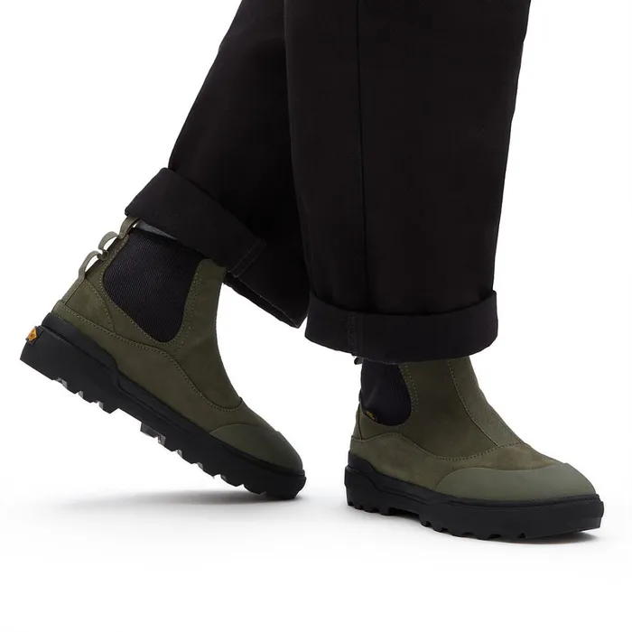 Vans HiTop Shoes Women Colfax Boot Shoes Green