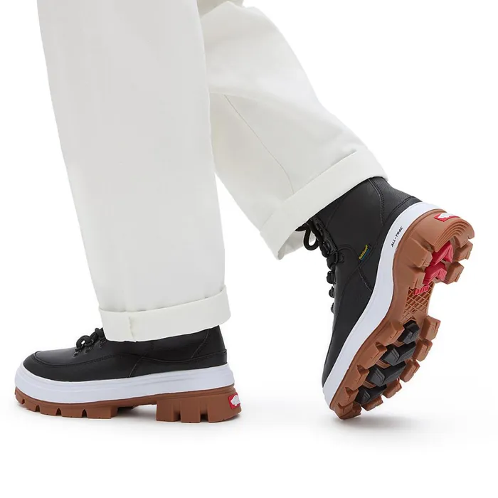 Vans HiTop Shoes Women Leather Colfax Elevate MTE2 Shoes Black