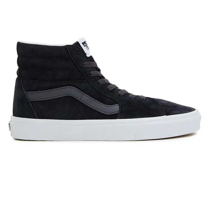 Vans HiTop Shoes Women Pig Suede Sk8Hi Shoes Blue