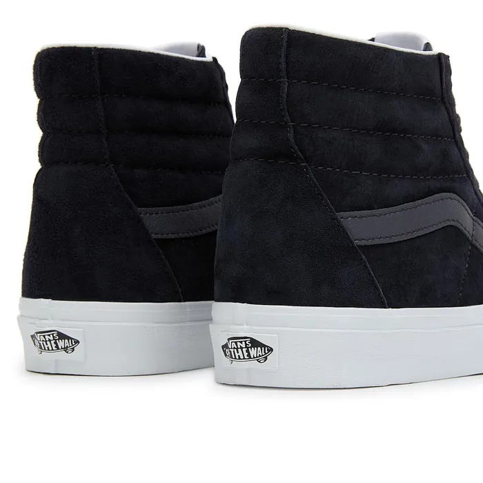 Vans HiTop Shoes Women Pig Suede Sk8Hi Shoes Blue