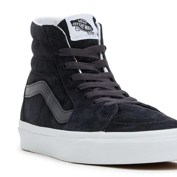 Vans HiTop Shoes Women Pig Suede Sk8Hi Shoes Blue