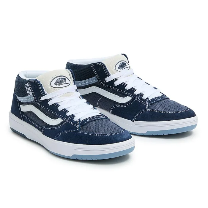 Vans HiTop Shoes Women Zahba Mid Shoes Blue