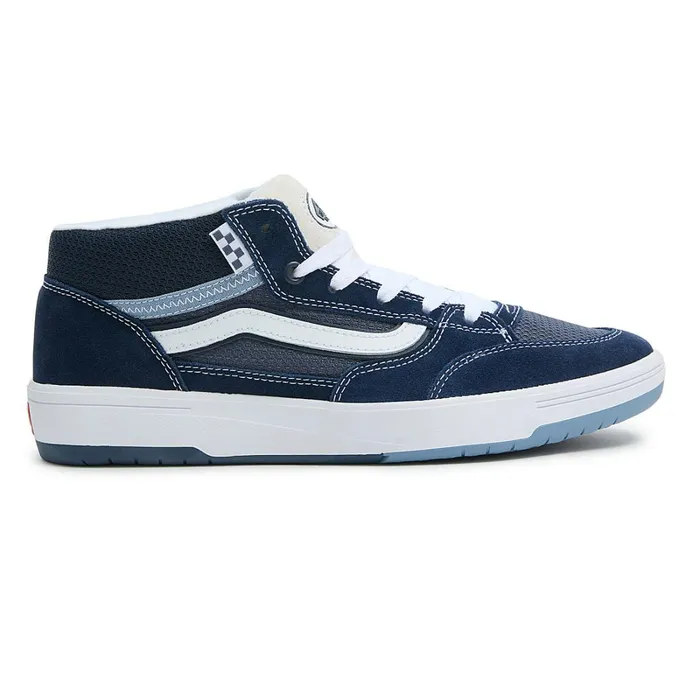 Vans HiTop Shoes Women Zahba Mid Shoes Blue