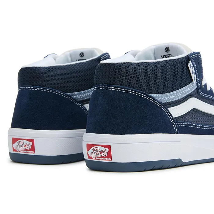 Vans HiTop Shoes Women Zahba Mid Shoes Blue