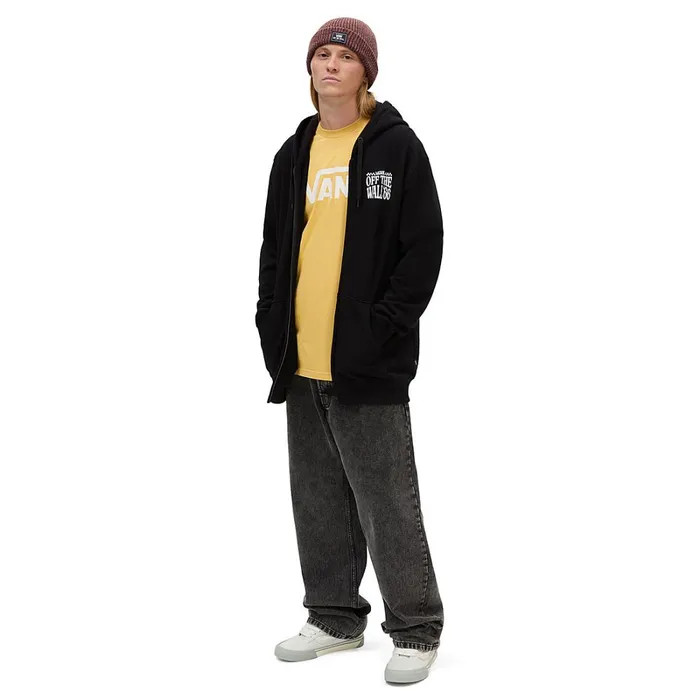 Vans Hoodies and Sweatshirts Men Demo Derby Full Zip Hoodie Black