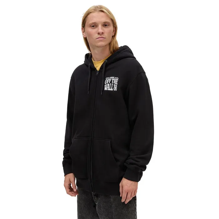 Vans Hoodies and Sweatshirts Men Demo Derby Full Zip Hoodie Black
