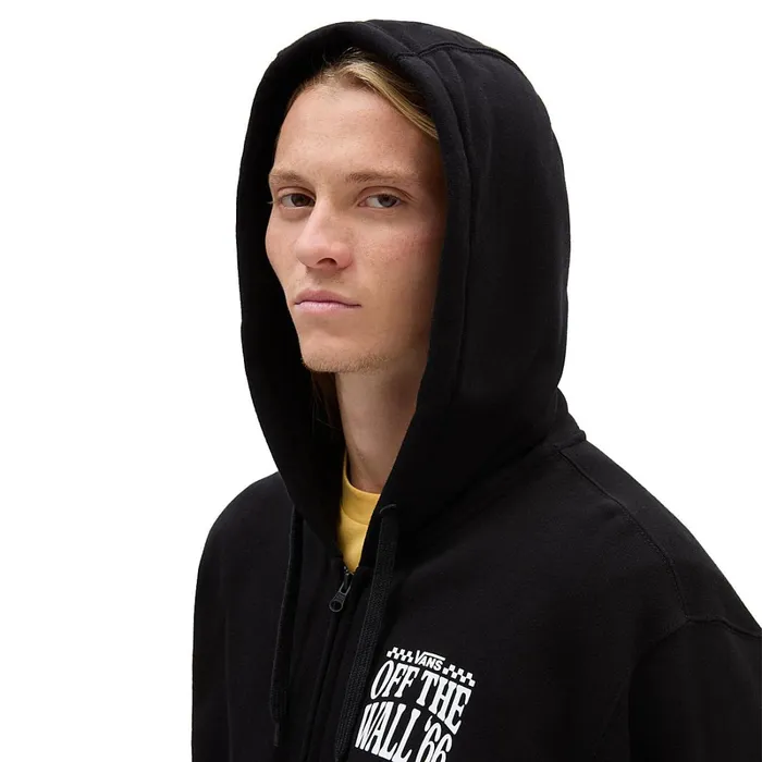 Vans Hoodies and Sweatshirts Men Demo Derby Full Zip Hoodie Black