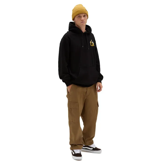 Vans Hoodies and Sweatshirts Men Freezing Cold Pullover Hoodie Black
