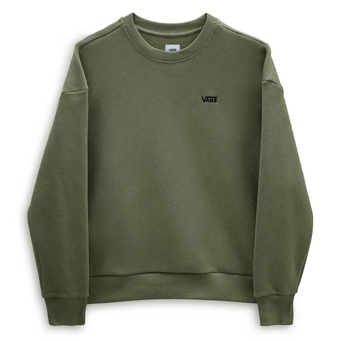 Vans Hoodies and Sweatshirts Women ComfyCush Essential Crew Sweatshirt Green
