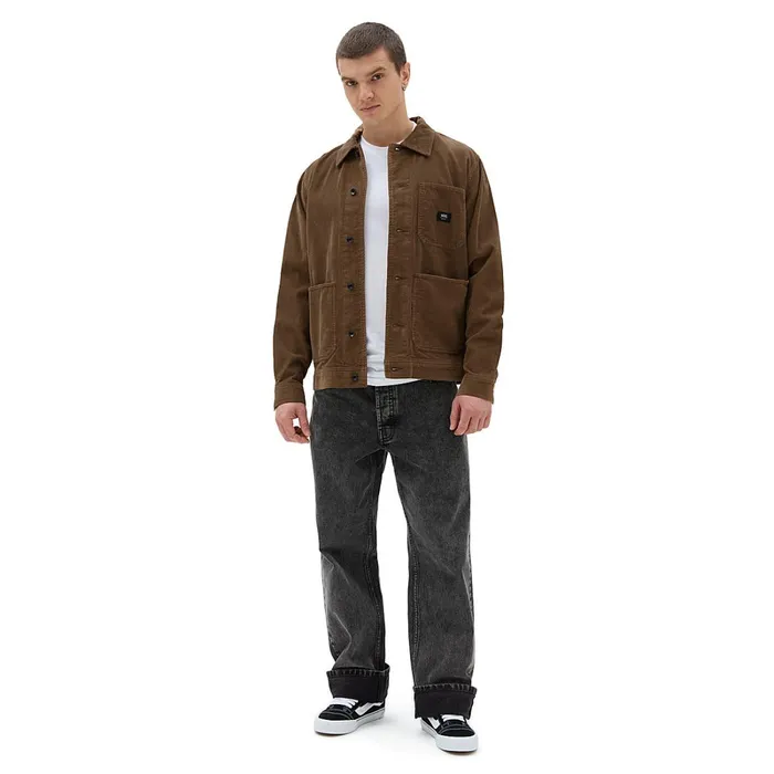 Vans Jackets and Coats Men Drill Chore Corduroy II Jacket Brown