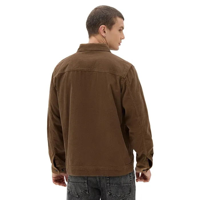 Vans Jackets and Coats Men Drill Chore Corduroy II Jacket Brown