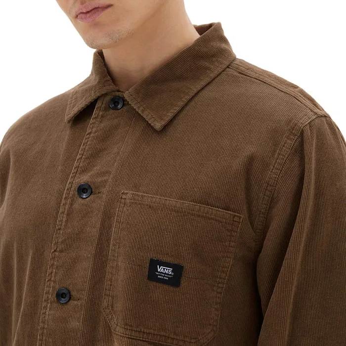 Vans Jackets and Coats Men Drill Chore Corduroy II Jacket Brown