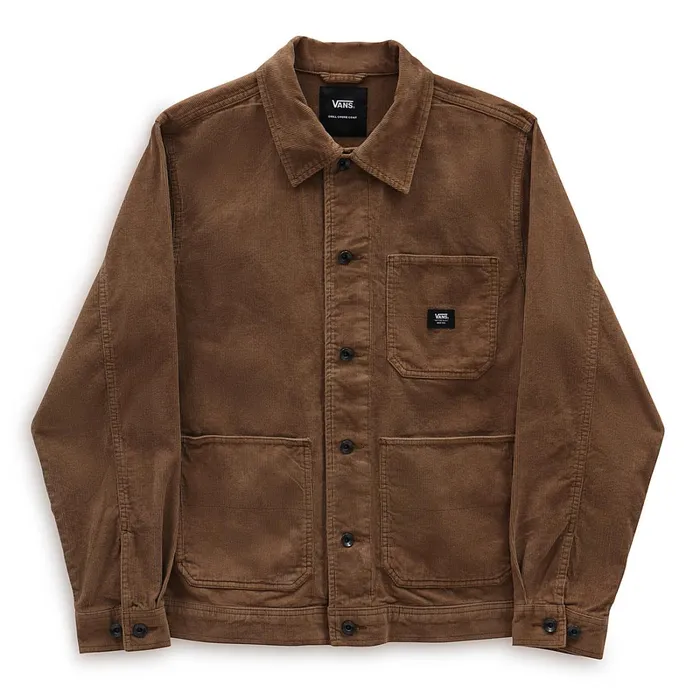Vans Jackets and Coats Men Drill Chore Corduroy II Jacket Brown