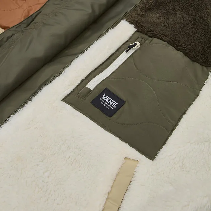 Vans Jackets and Coats Women Vertex Mix Jacket Green