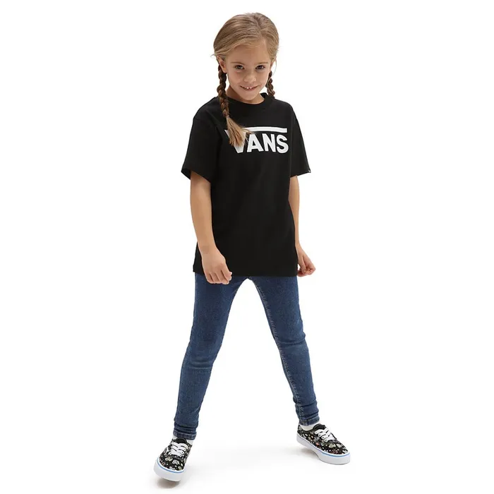 Vans Little Kids 28 Years Kids Little Classic TShirt 28 Years Black White