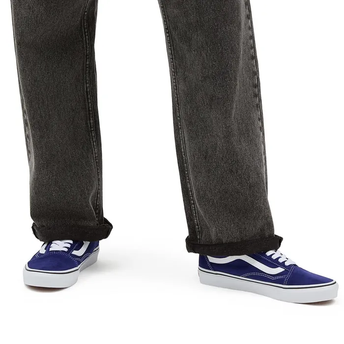 Vans Lowtop Shoes Men Color Theory Old Skool Shoes Blue