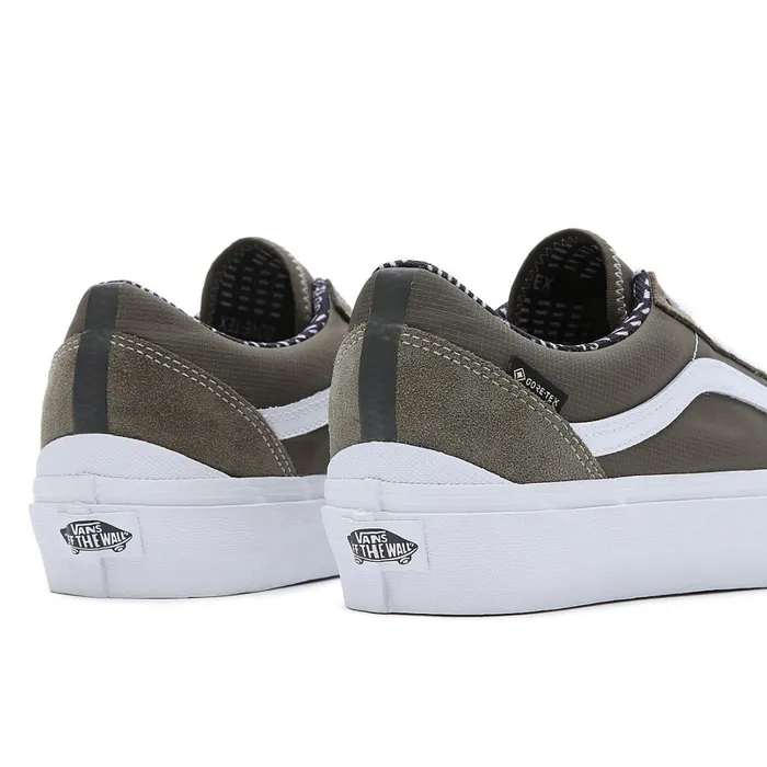 Vans Lowtop Shoes Men GoreTex Old Skool Shoes Green