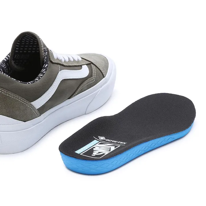 Vans Lowtop Shoes Men GoreTex Old Skool Shoes Green