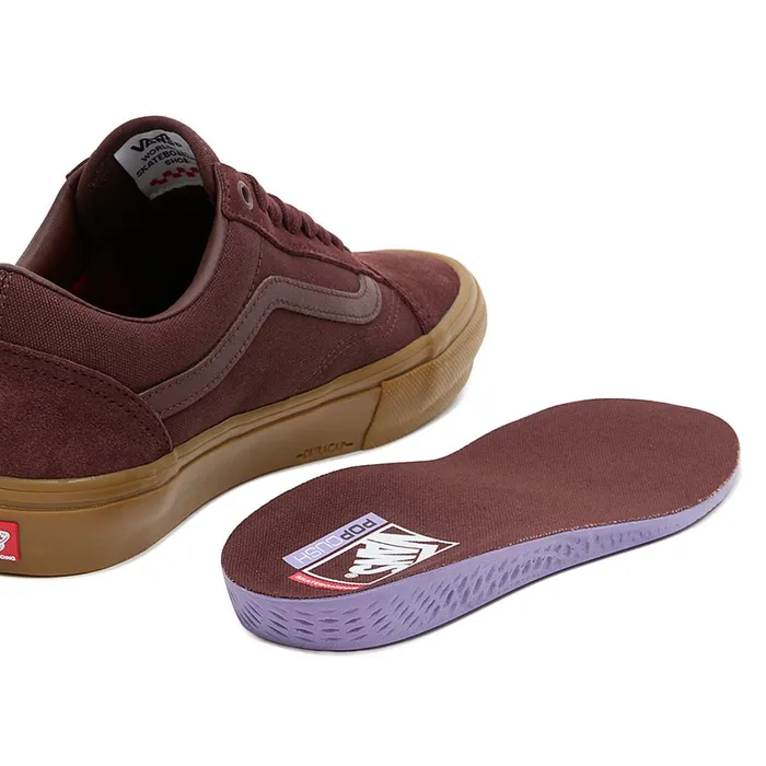 Vans Lowtop Shoes Men Skate Old Skool Shoes Brown
