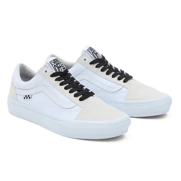 Vans Lowtop Shoes Men Skate Old Skool VCU Shoes White