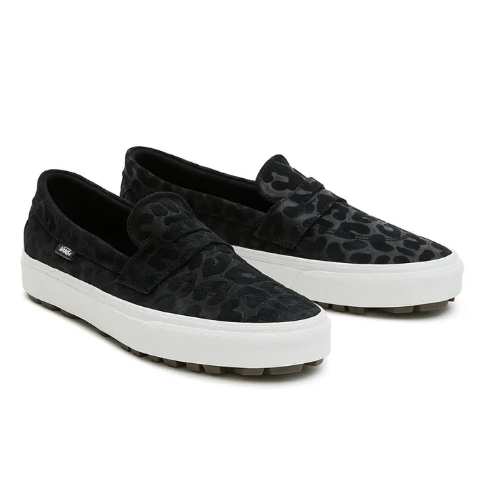 Vans Lowtop Shoes Men Style 53 Embossed Suede Shoes Black