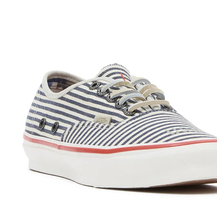 Vans Lowtop Shoes Men Vault By X Nigel Cabourn OG Authentic LX Shoes Blue