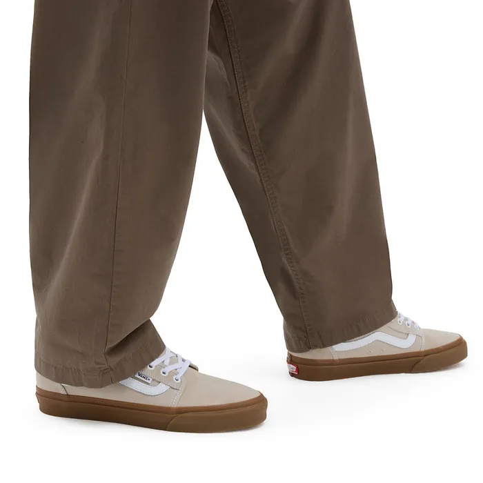 Vans Lowtop Shoes Women Chukka Low Sidestripe Shoes Beige