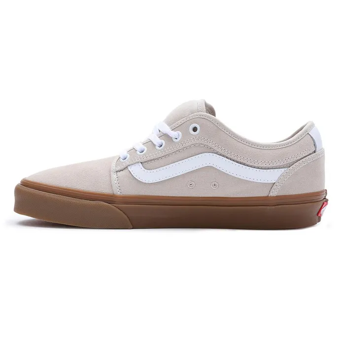 Vans Lowtop Shoes Women Chukka Low Sidestripe Shoes Beige