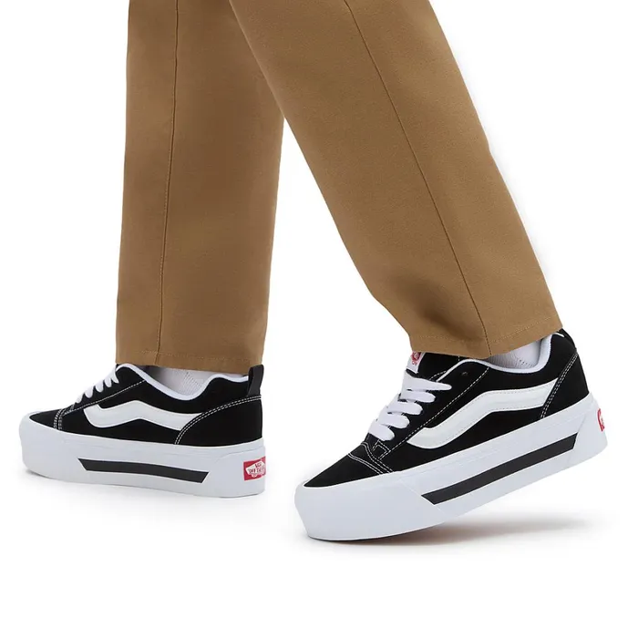 Vans Lowtop Shoes Women Knu Stack Shoes Black