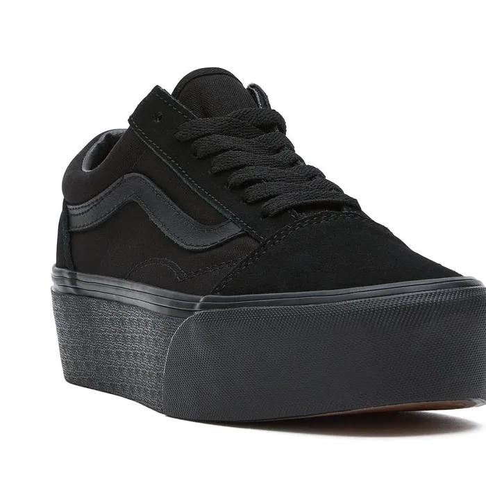 Vans Lowtop Shoes Women Old Skool Stackform Shoes Black